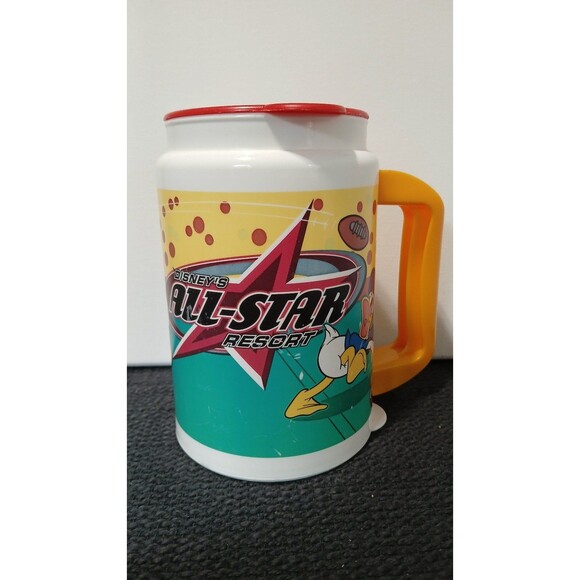 Vintage Disney All Star Resort mug with lid - Picture 1 of 7